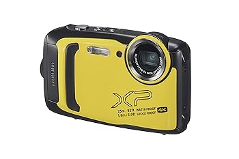 Amazon | 富士フイルム(FUJIFILM) 防水カメラ XP140 イエロー FX